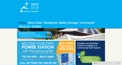 Desktop Screenshot of countrysolar.com.au